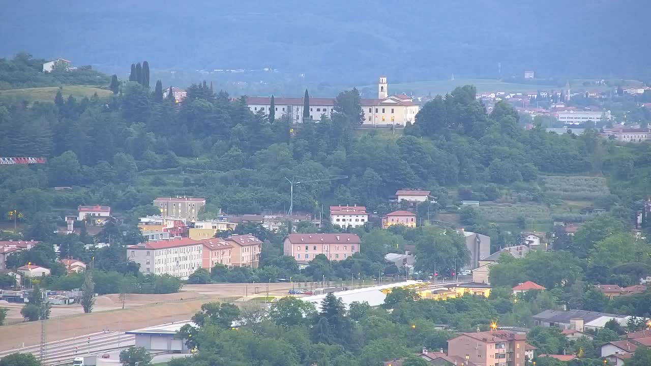 Borderless webcam of Nova Gorica and Gorizia