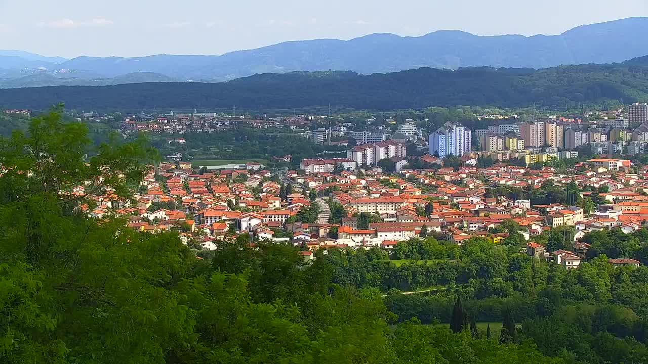 Borderless webcam of Nova Gorica and Gorizia