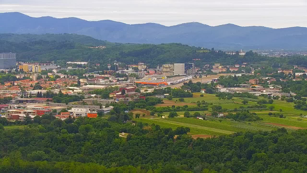 Borderless webcam of Nova Gorica and Gorizia