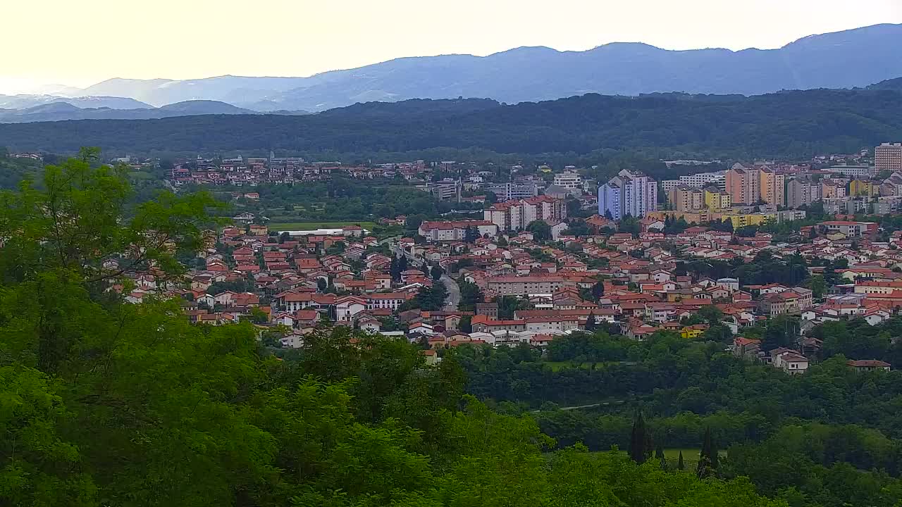 Borderless webcam of Nova Gorica and Gorizia