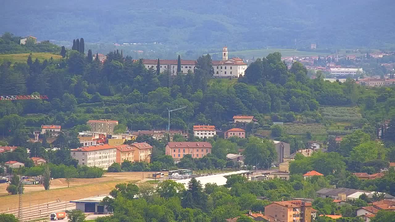 Borderless webcam of Nova Gorica and Gorizia