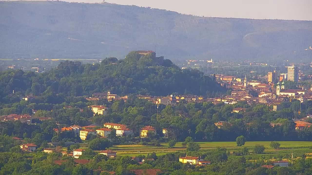 Borderless webcam of Nova Gorica and Gorizia