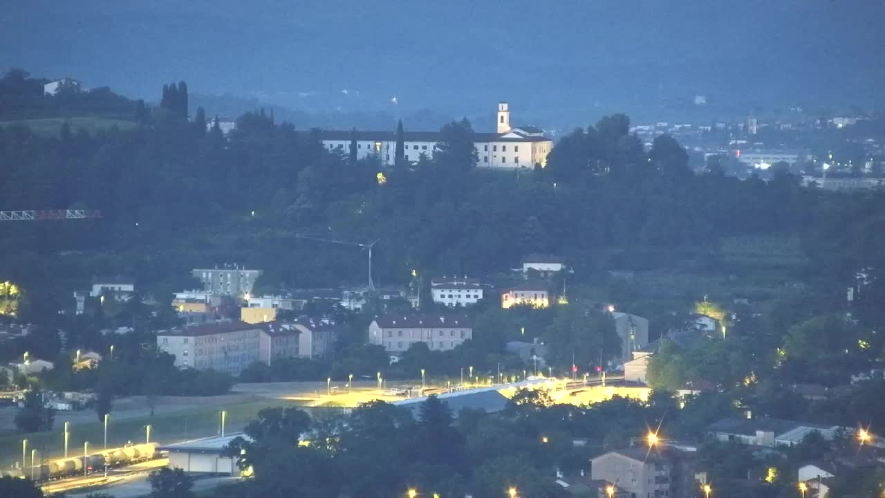 Borderless webcam of Nova Gorica and Gorizia