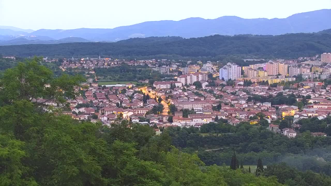 Borderless webcam of Nova Gorica and Gorizia