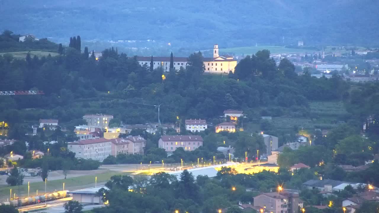Borderless webcam of Nova Gorica and Gorizia