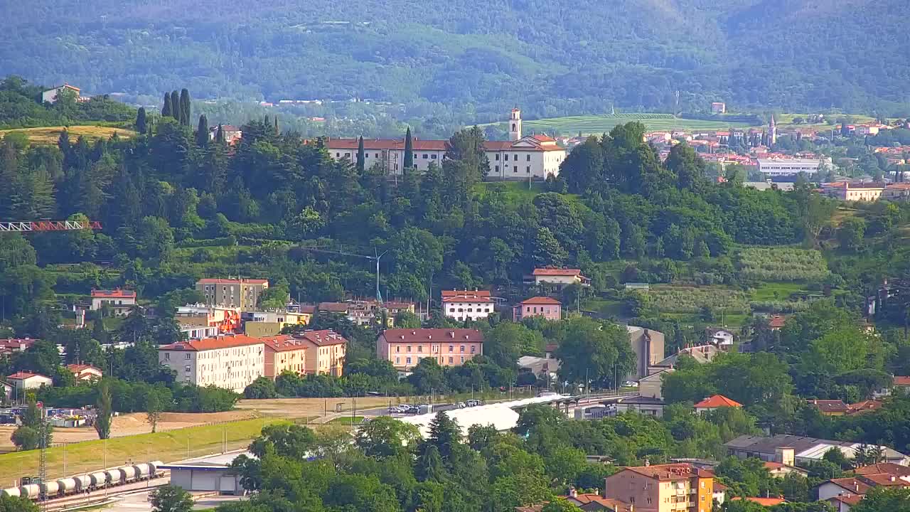 Borderless webcam of Nova Gorica and Gorizia