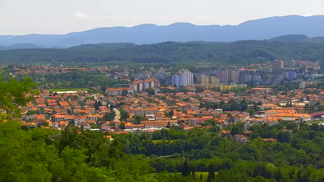 Borderless webcam of Nova Gorica and Gorizia