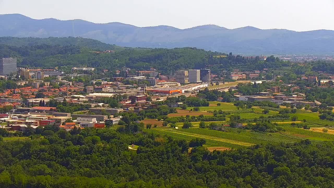 Borderless webcam of Nova Gorica and Gorizia