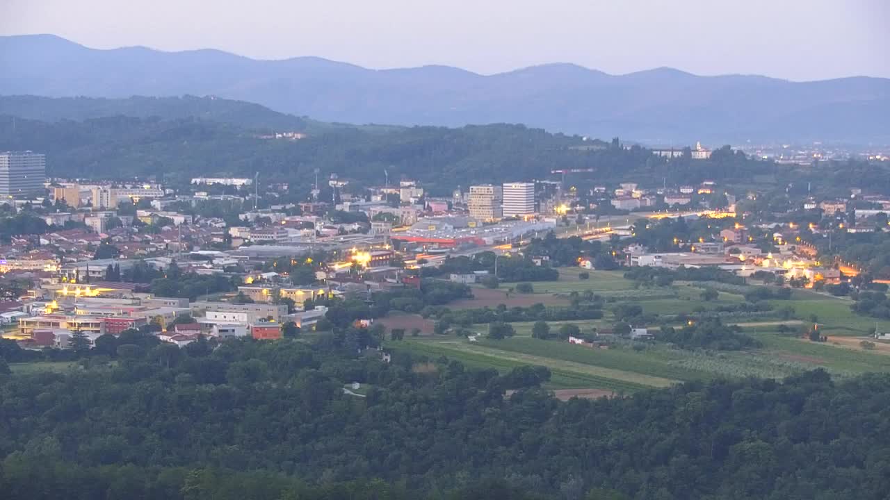 Borderless webcam of Nova Gorica and Gorizia