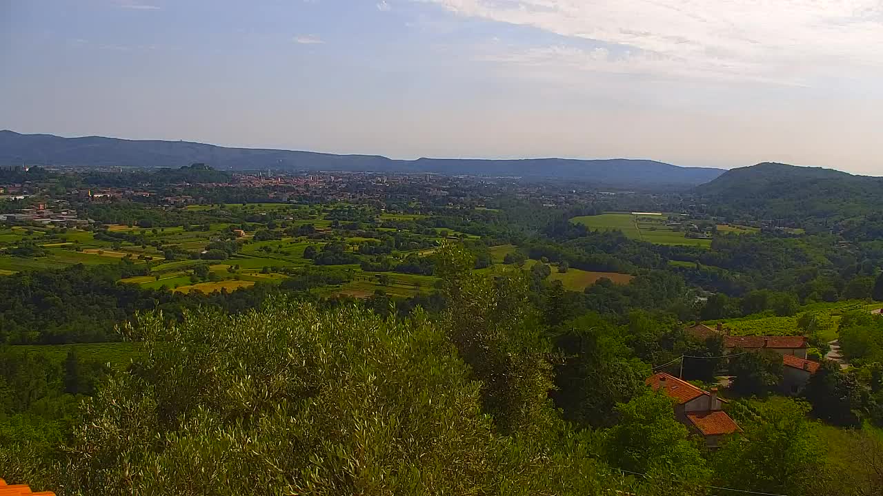 Borderless webcam of Nova Gorica and Gorizia