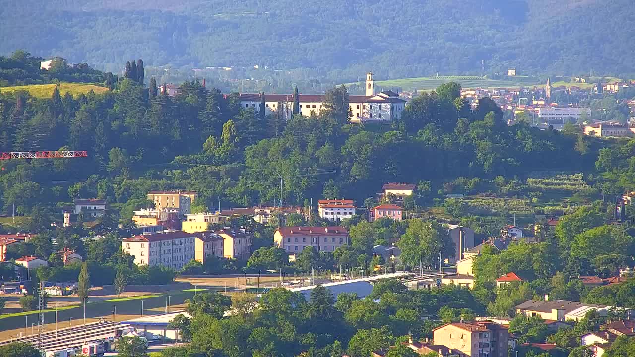 Borderless webcam of Nova Gorica and Gorizia
