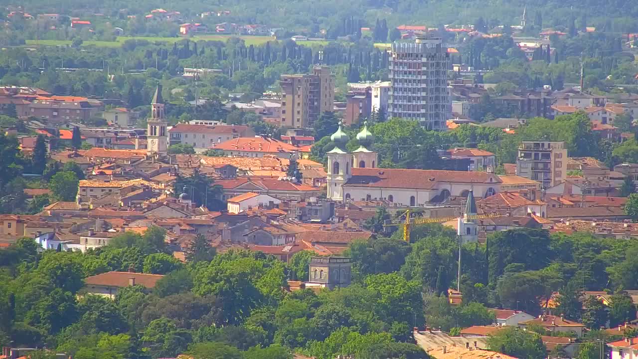 Grenzenlose Webcam: Nova Gorica und Gorizia / Görz live erleben!