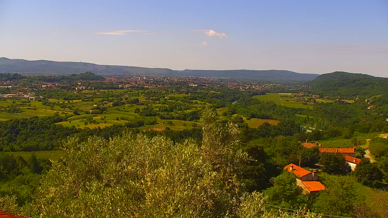Brezmejna spletna kamera Nova Gorica in Gorica!
