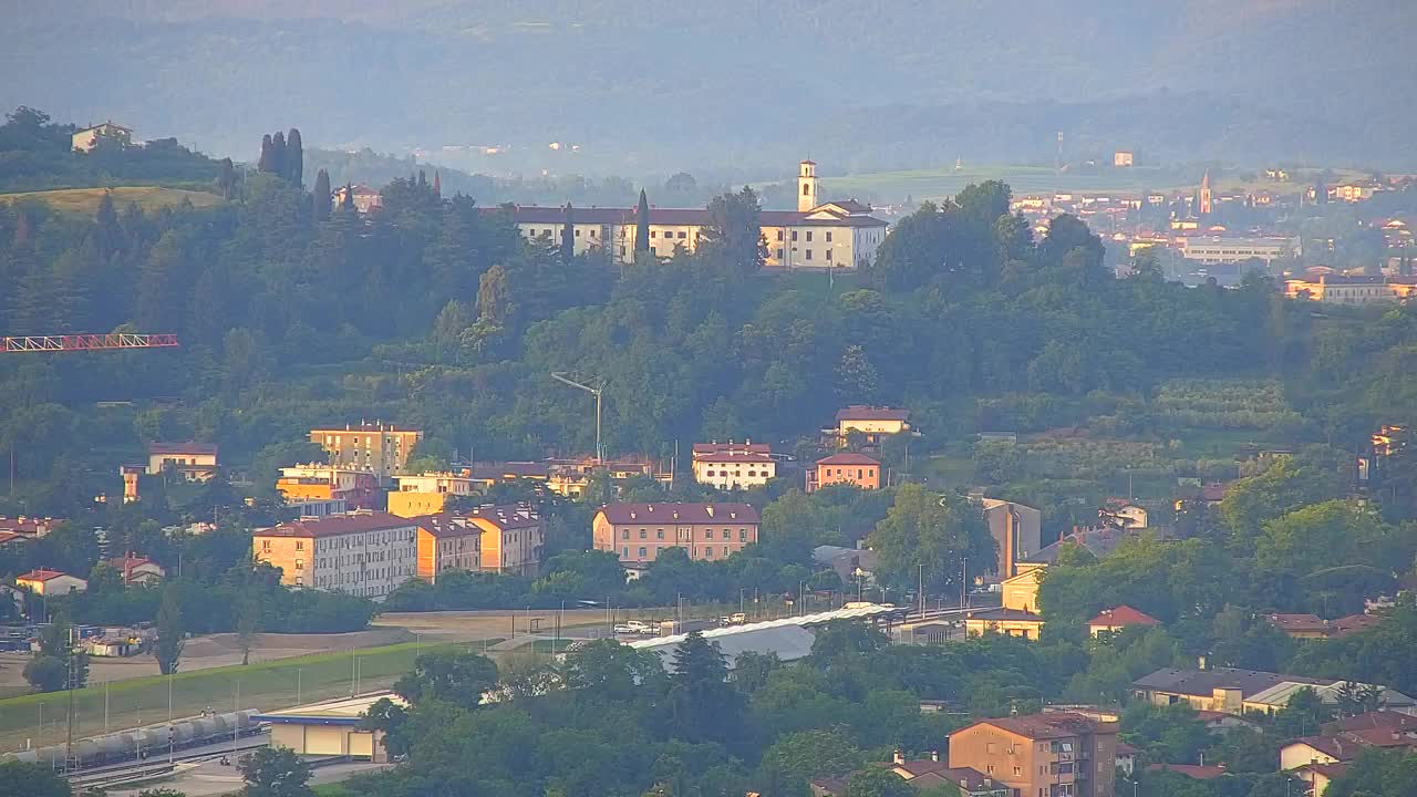Borderless webcam of Nova Gorica and Gorizia