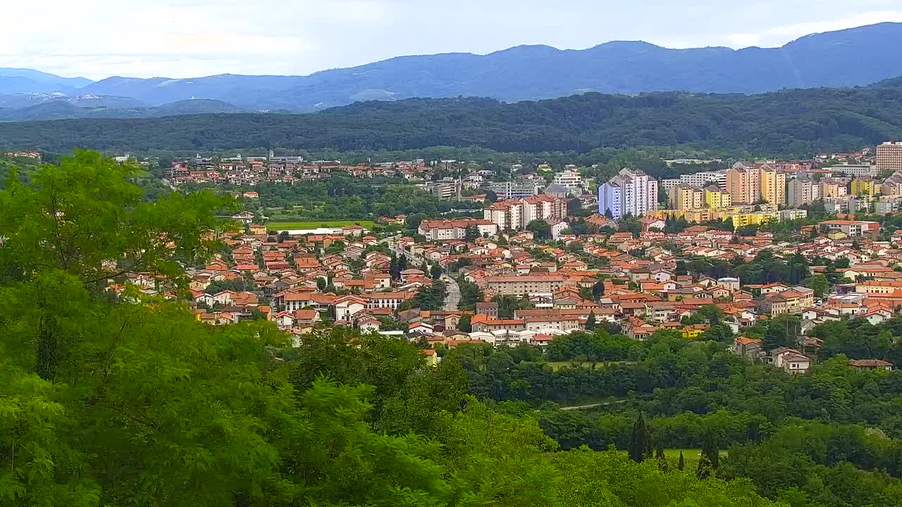 Borderless webcam of Nova Gorica and Gorizia
