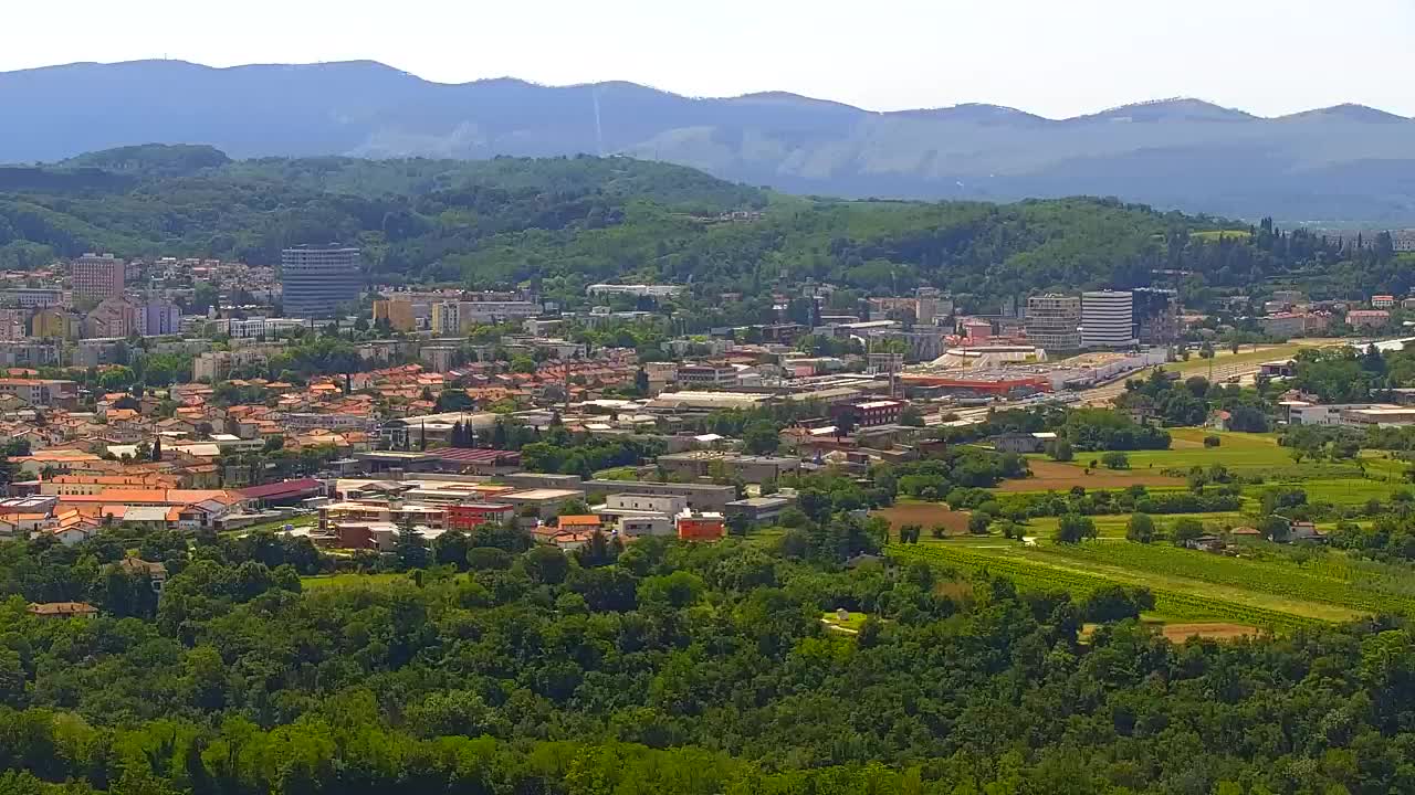 Découvrez la Webcam Sans Frontières entre Nova Gorica et Gorizia !