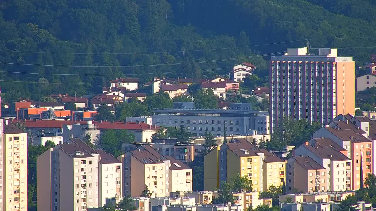 Borderless webcam of Nova Gorica and Gorizia
