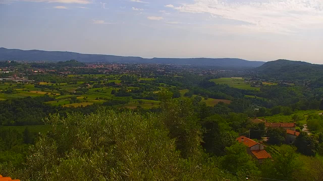 Borderless webcam of Nova Gorica and Gorizia