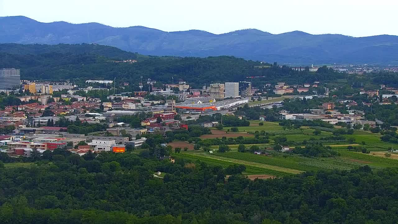 Grenzenlose Webcam: Nova Gorica und Gorizia / Görz live erleben!