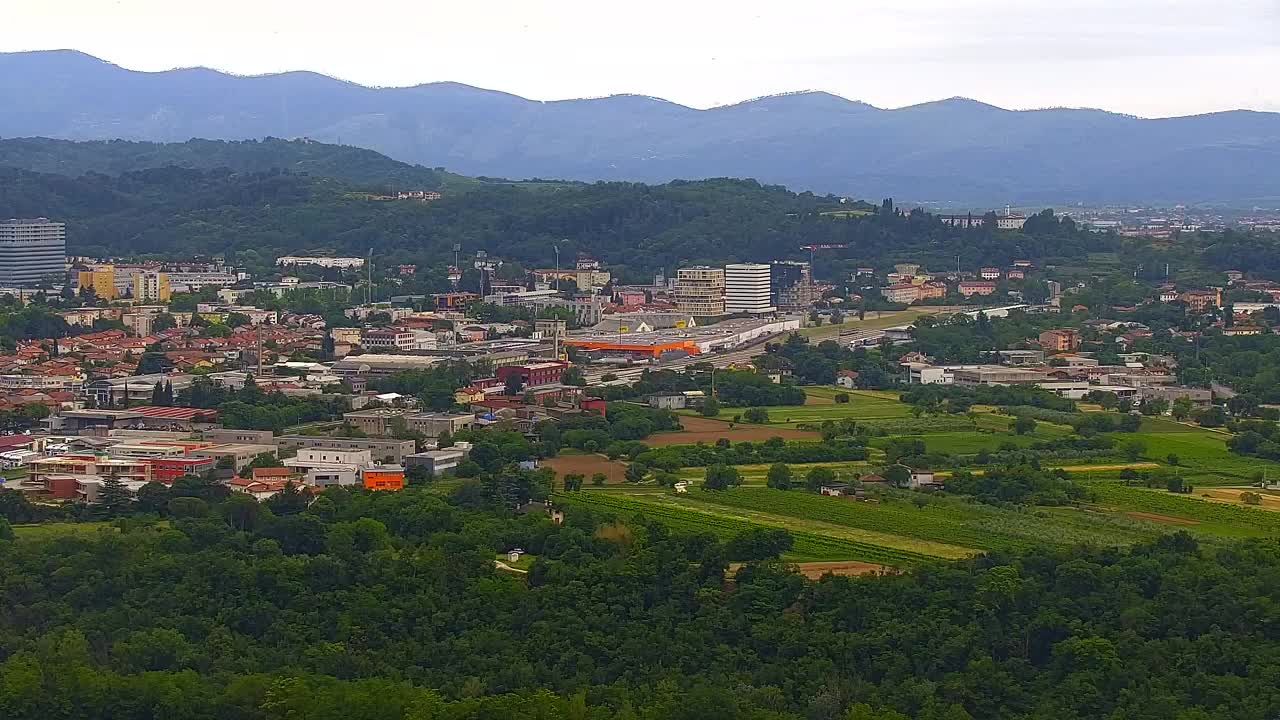 Découvrez la Webcam Sans Frontières entre Nova Gorica et Gorizia !