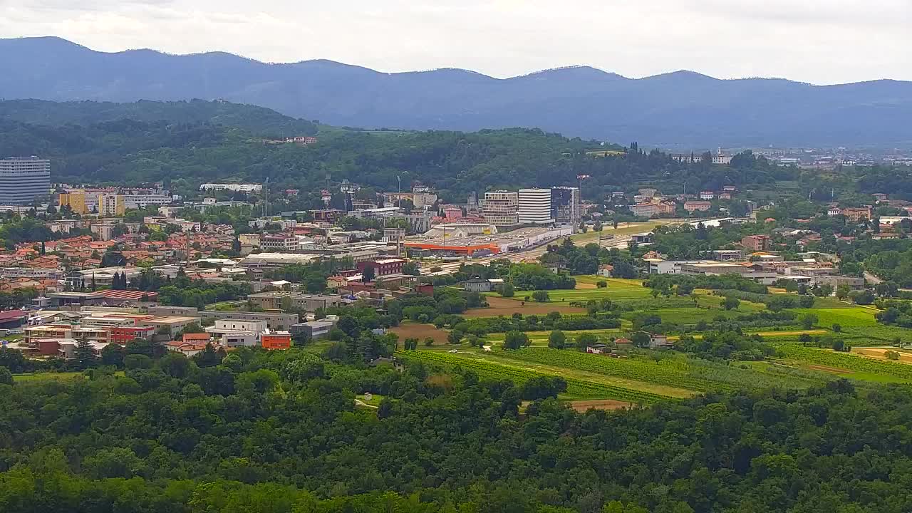 Borderless webcam of Nova Gorica and Gorizia