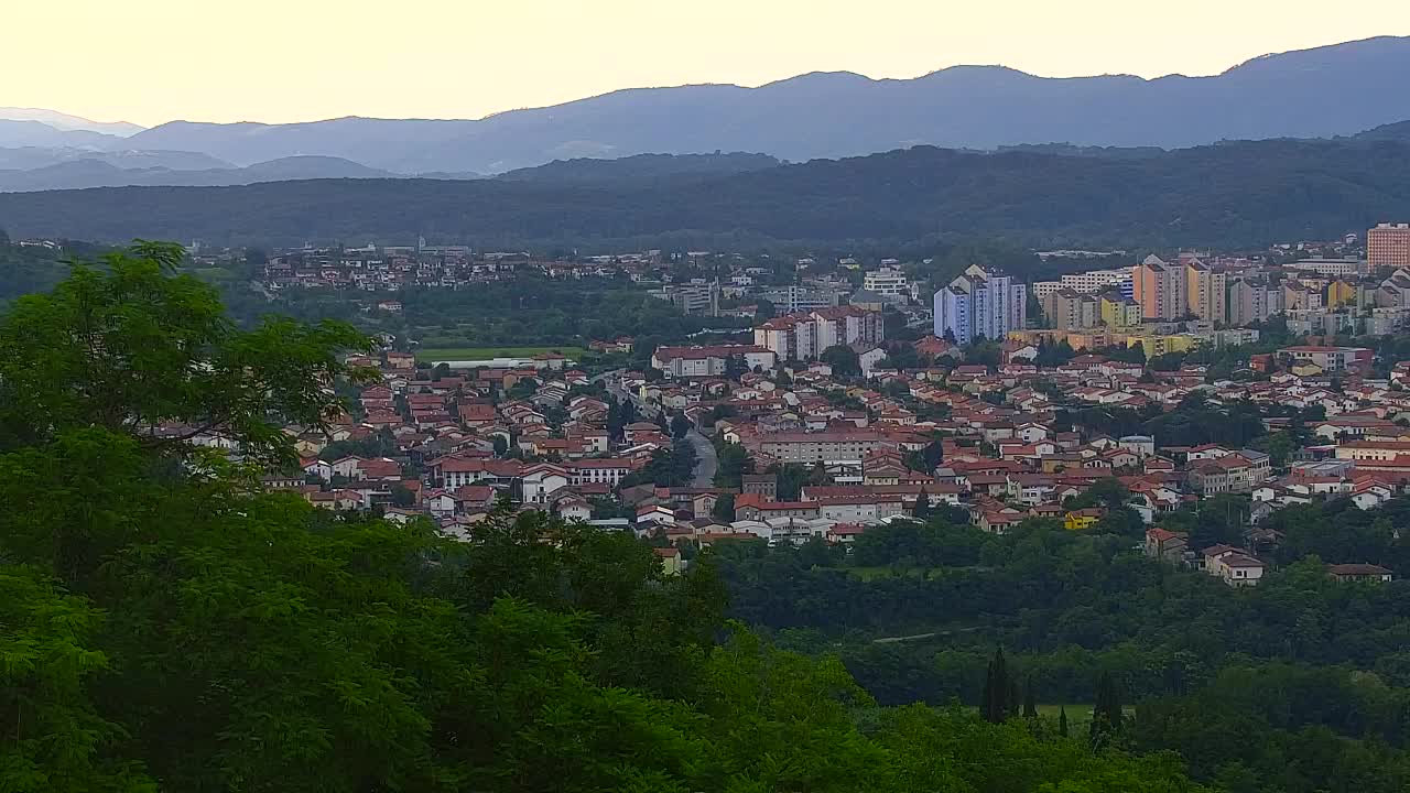 Borderless webcam of Nova Gorica and Gorizia