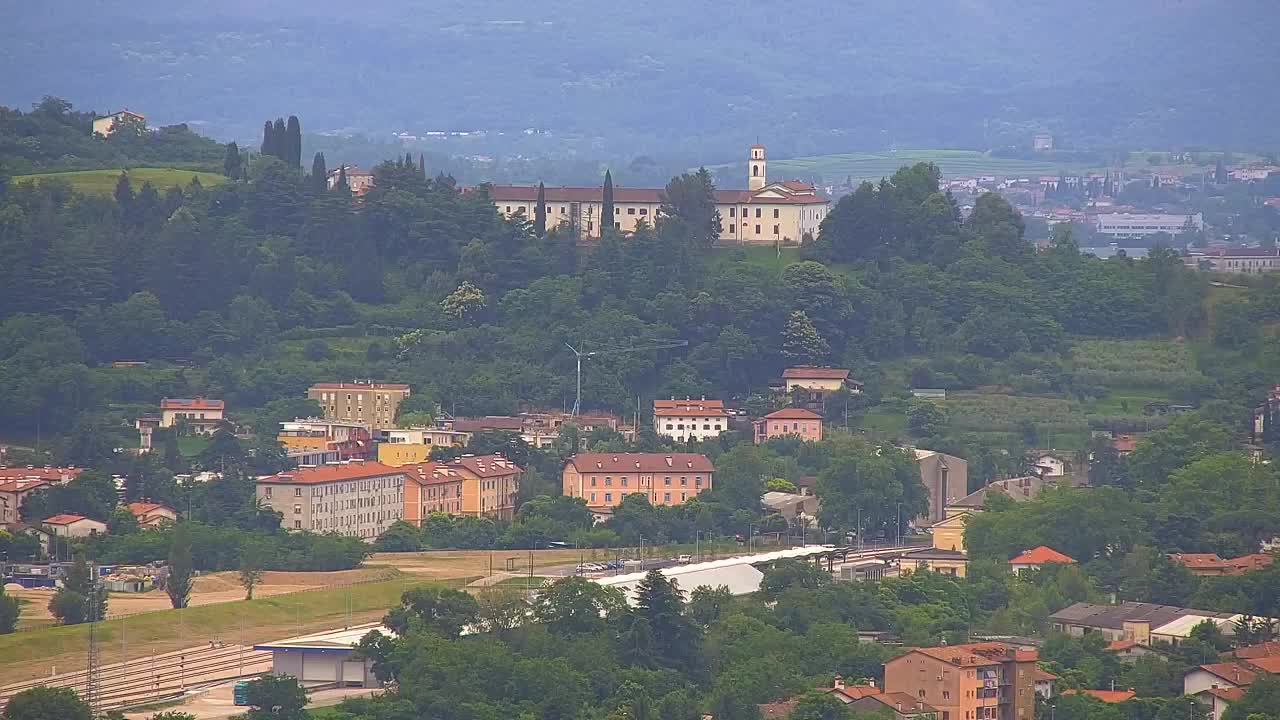 Borderless webcam of Nova Gorica and Gorizia
