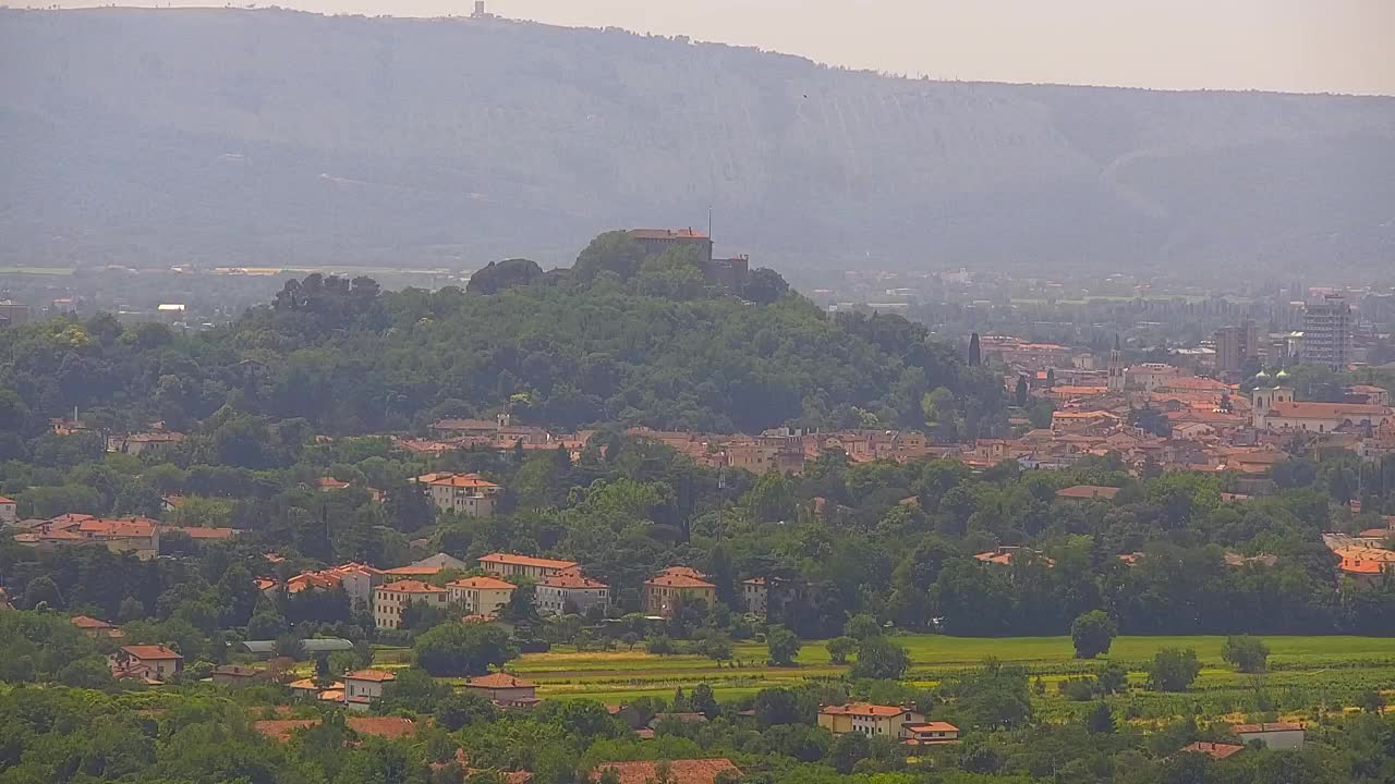 Borderless webcam of Nova Gorica and Gorizia