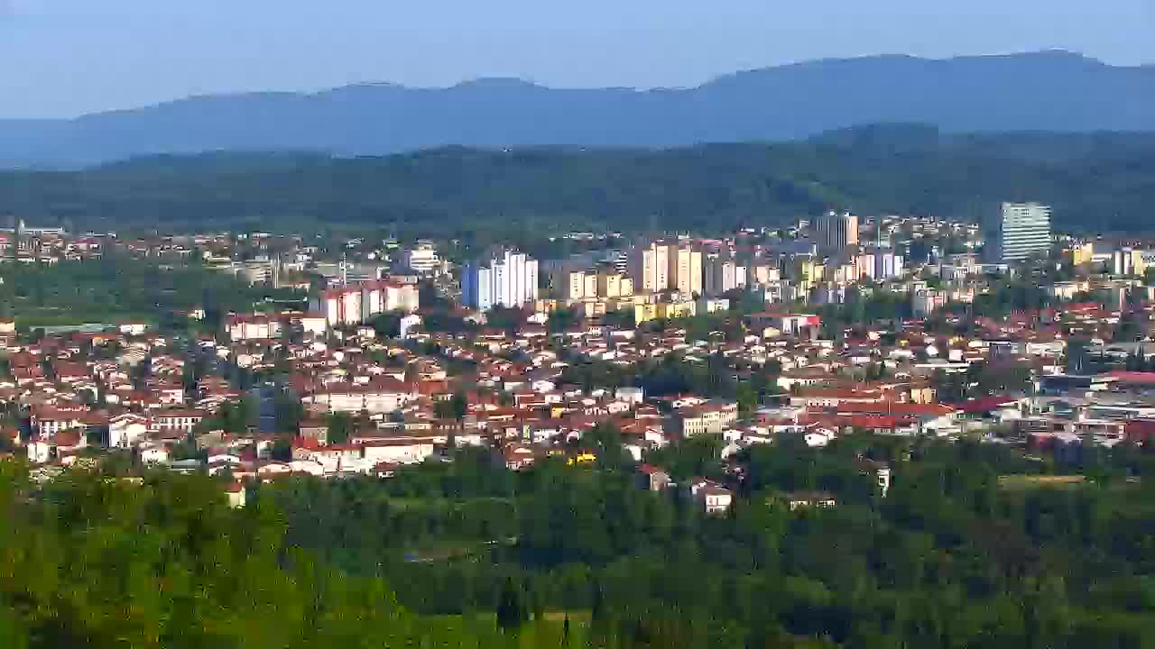 Borderless webcam of Nova Gorica and Gorizia