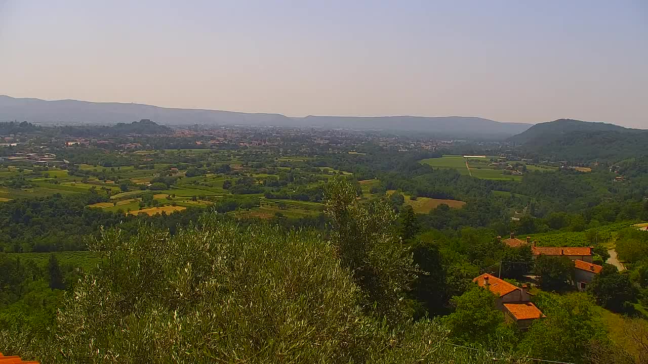 Borderless webcam of Nova Gorica and Gorizia