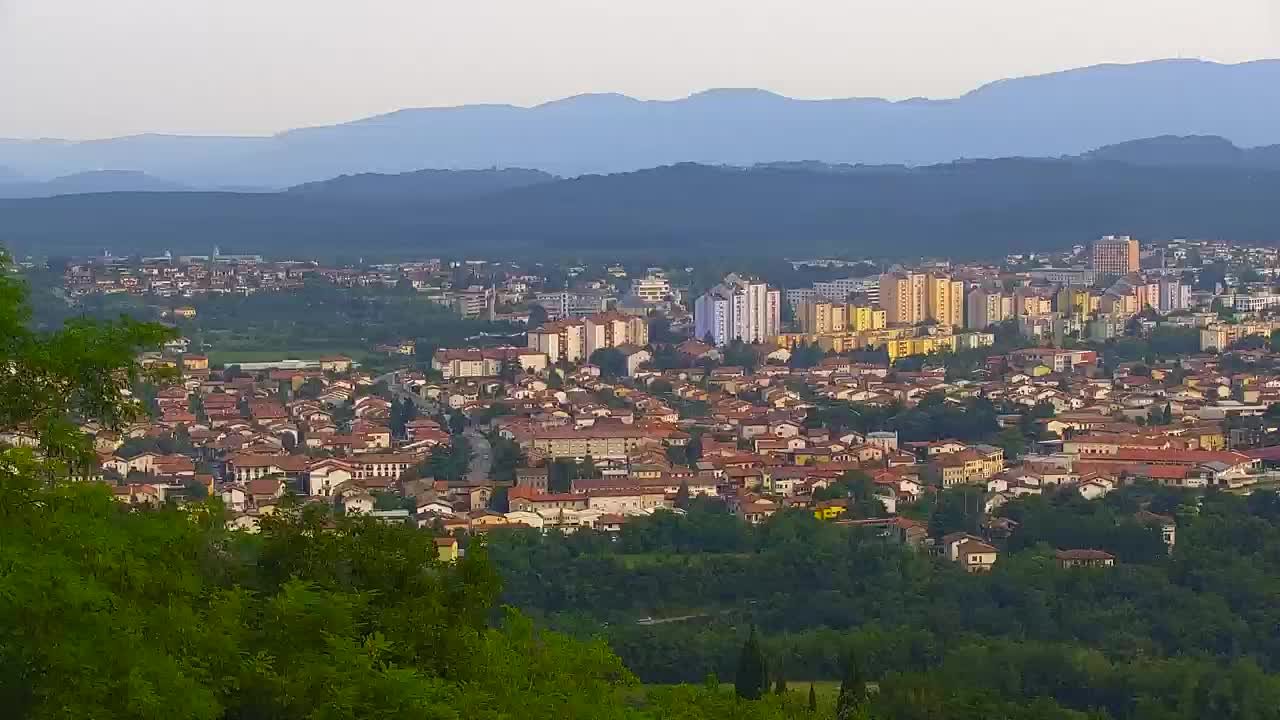 Borderless webcam of Nova Gorica and Gorizia