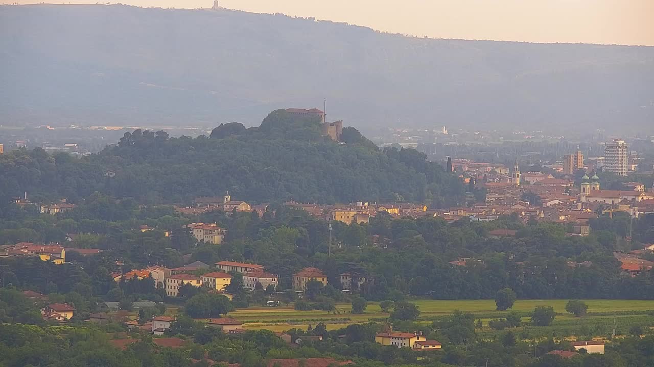 Borderless webcam of Nova Gorica and Gorizia