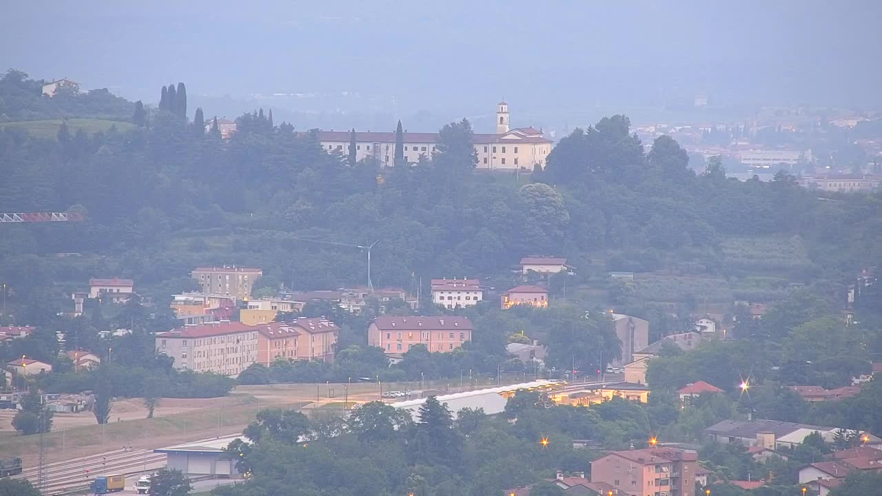Borderless webcam of Nova Gorica and Gorizia