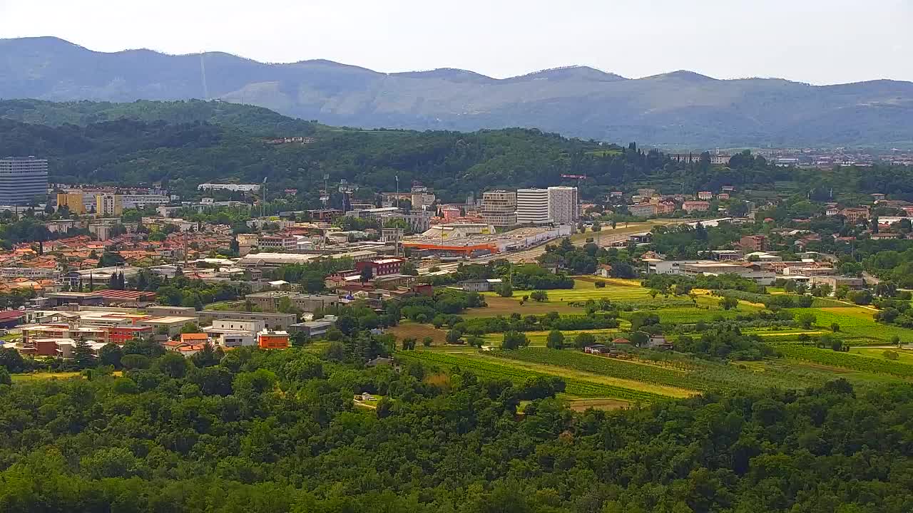 Découvrez la Webcam Sans Frontières entre Nova Gorica et Gorizia !
