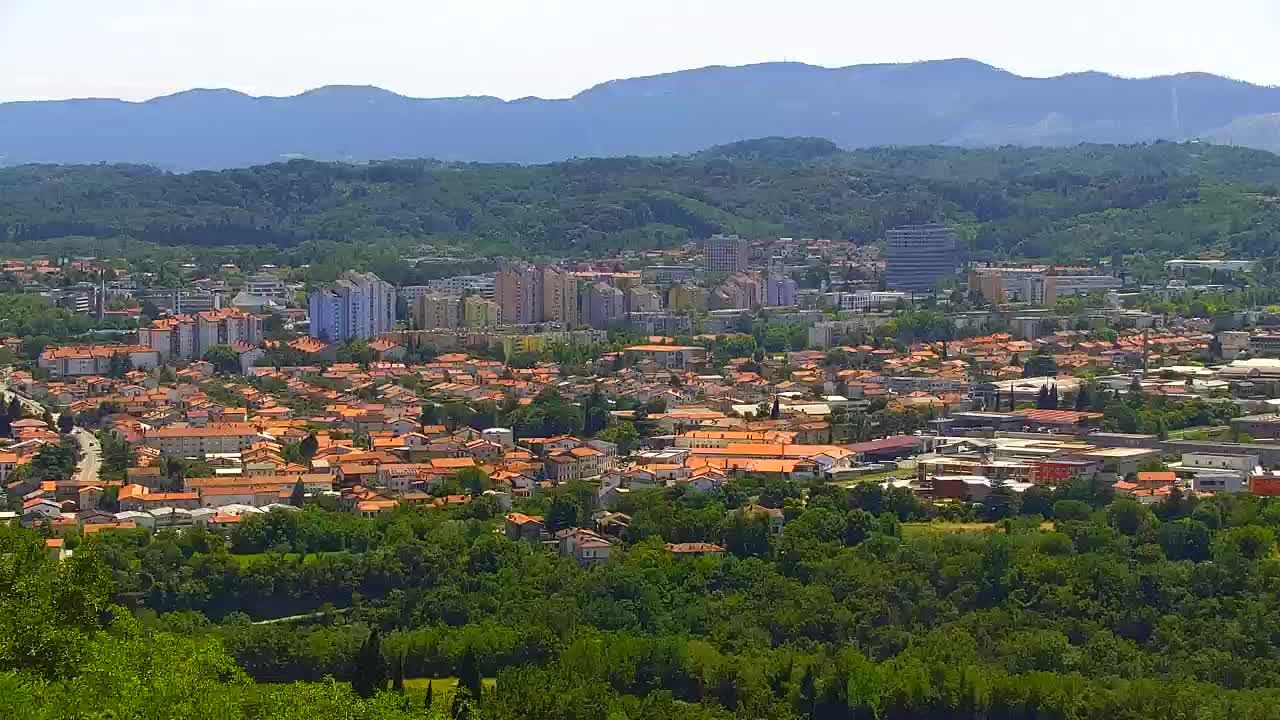 Brezmejna spletna kamera Nova Gorica in Gorica!