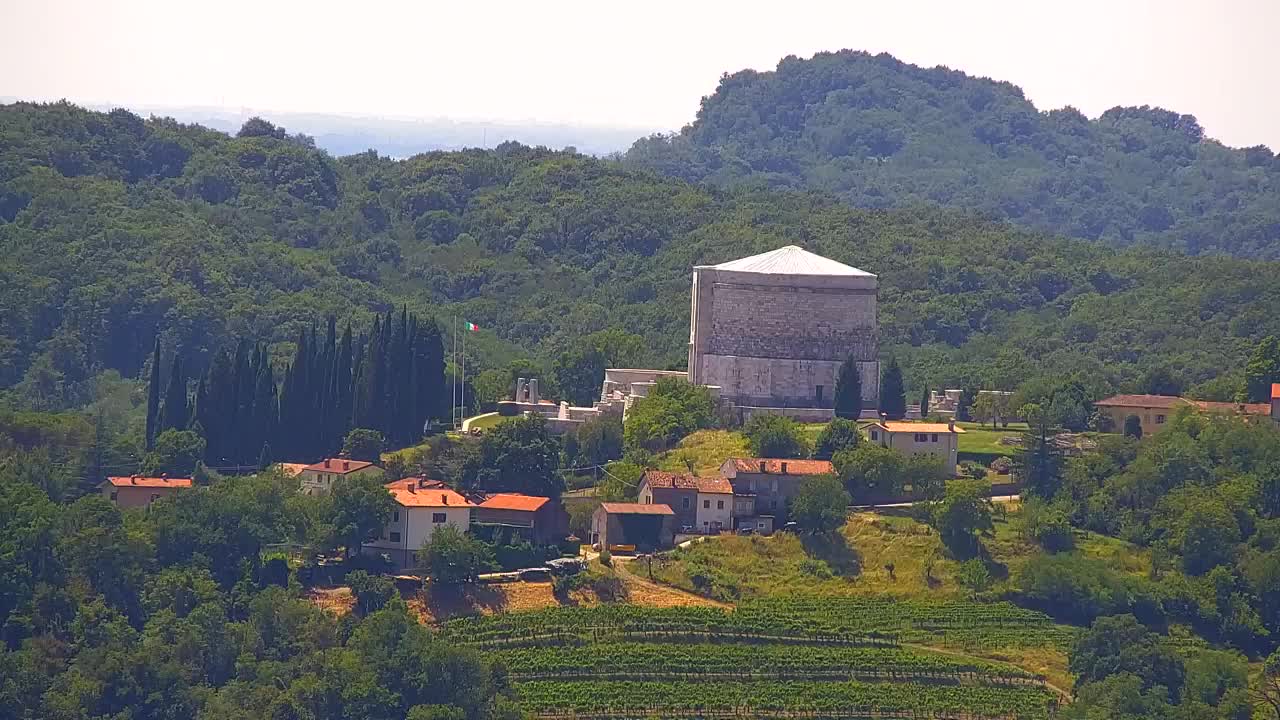 Borderless webcam of Nova Gorica and Gorizia