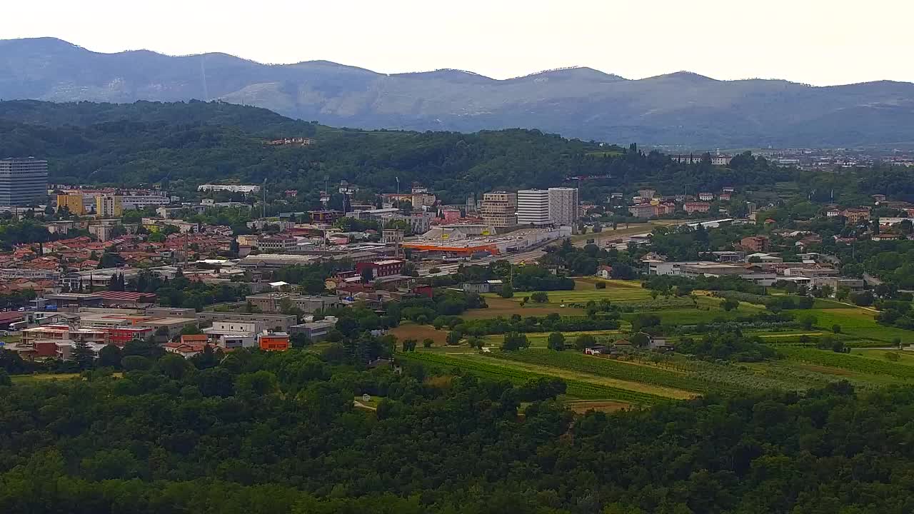 Grenzenlose Webcam: Nova Gorica und Gorizia / Görz live erleben!