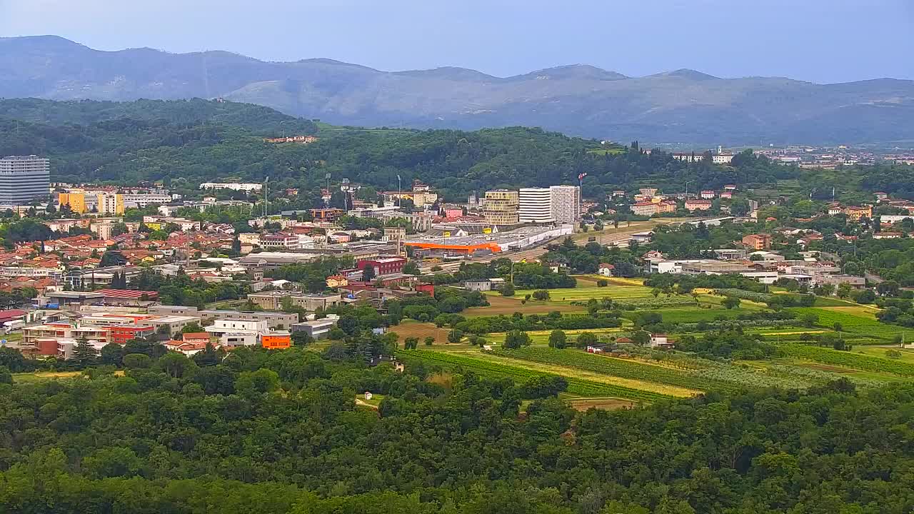 Brezmejna spletna kamera Nova Gorica in Gorica!