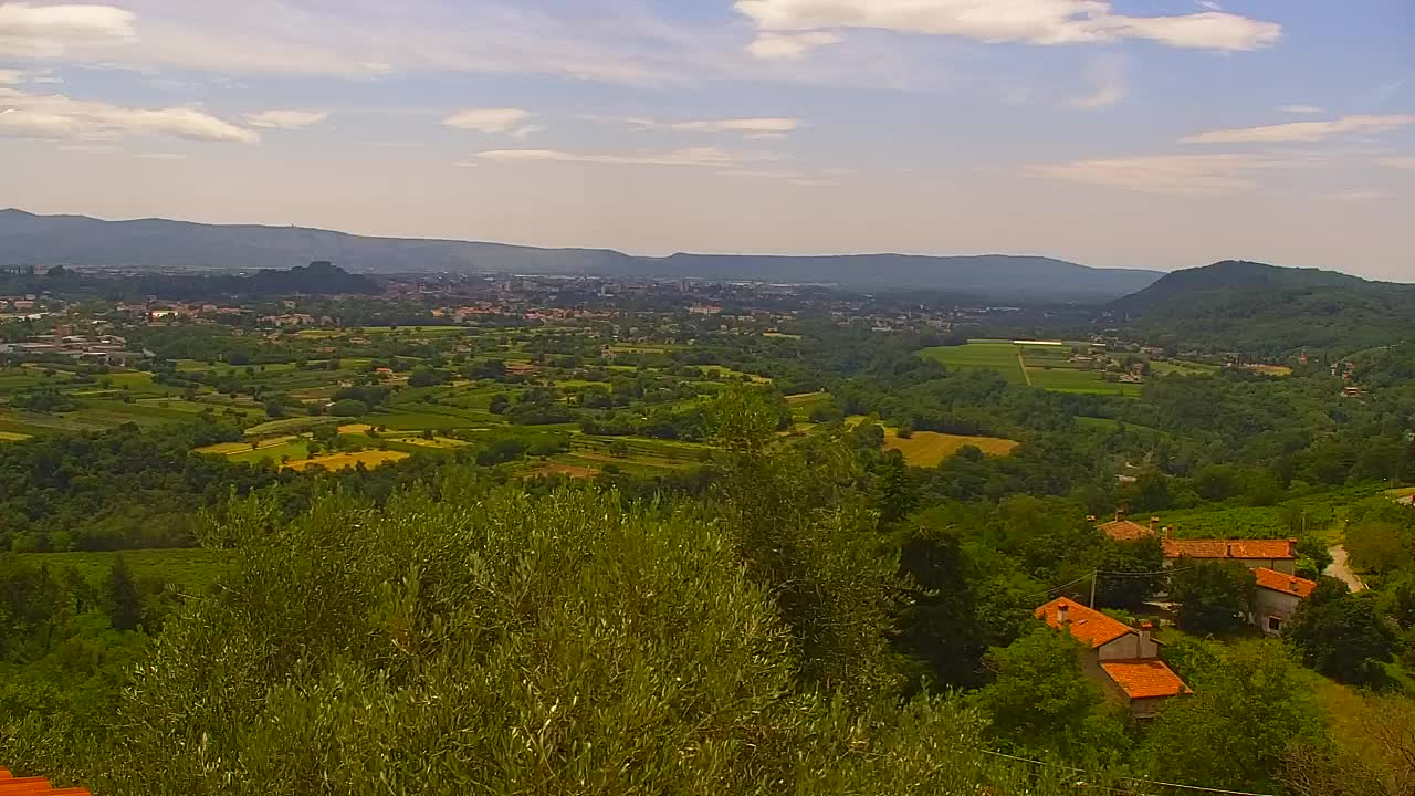 Borderless webcam of Nova Gorica and Gorizia