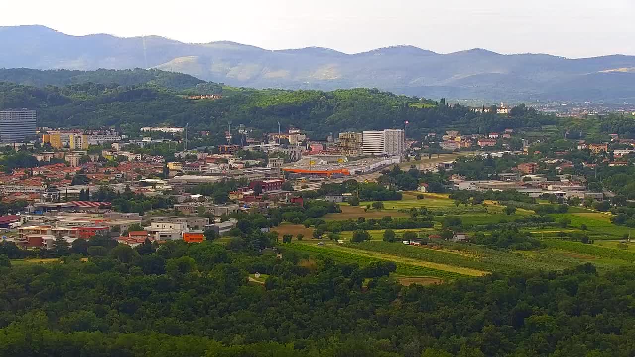 Grenzenlose Webcam: Nova Gorica und Gorizia / Görz live erleben!