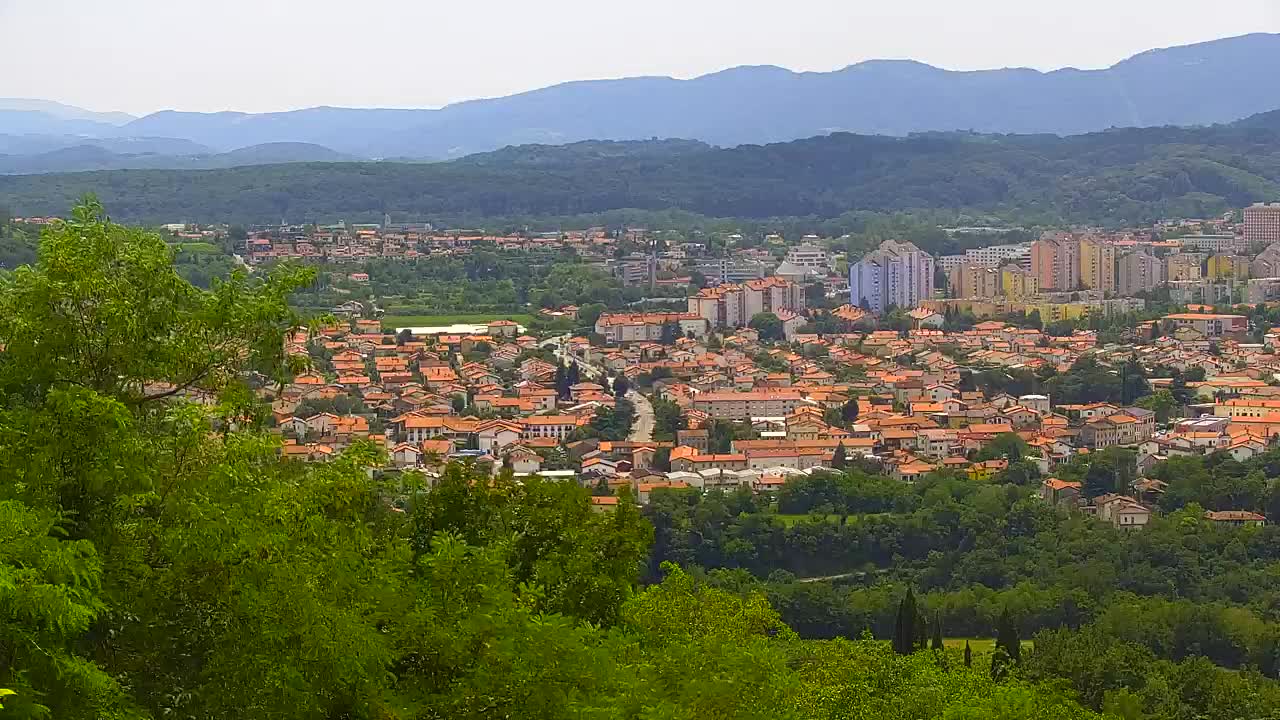 Borderless webcam of Nova Gorica and Gorizia