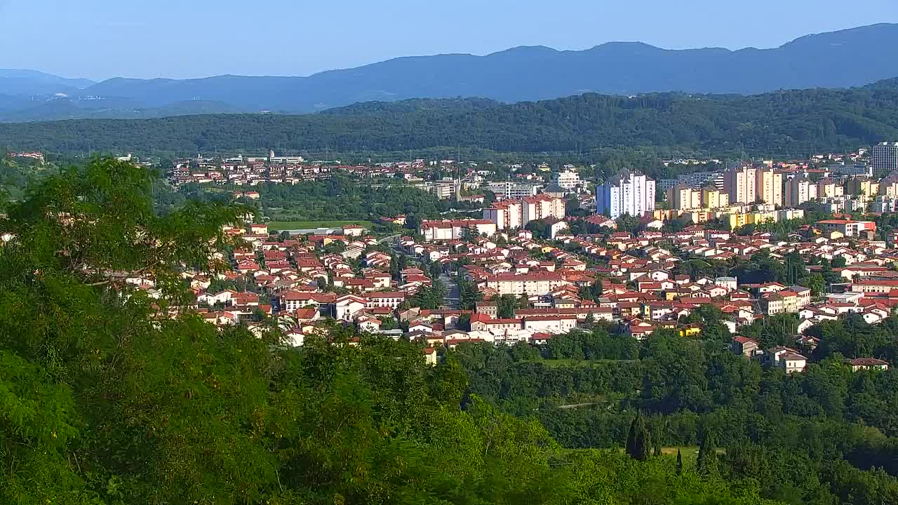 Borderless webcam of Nova Gorica and Gorizia