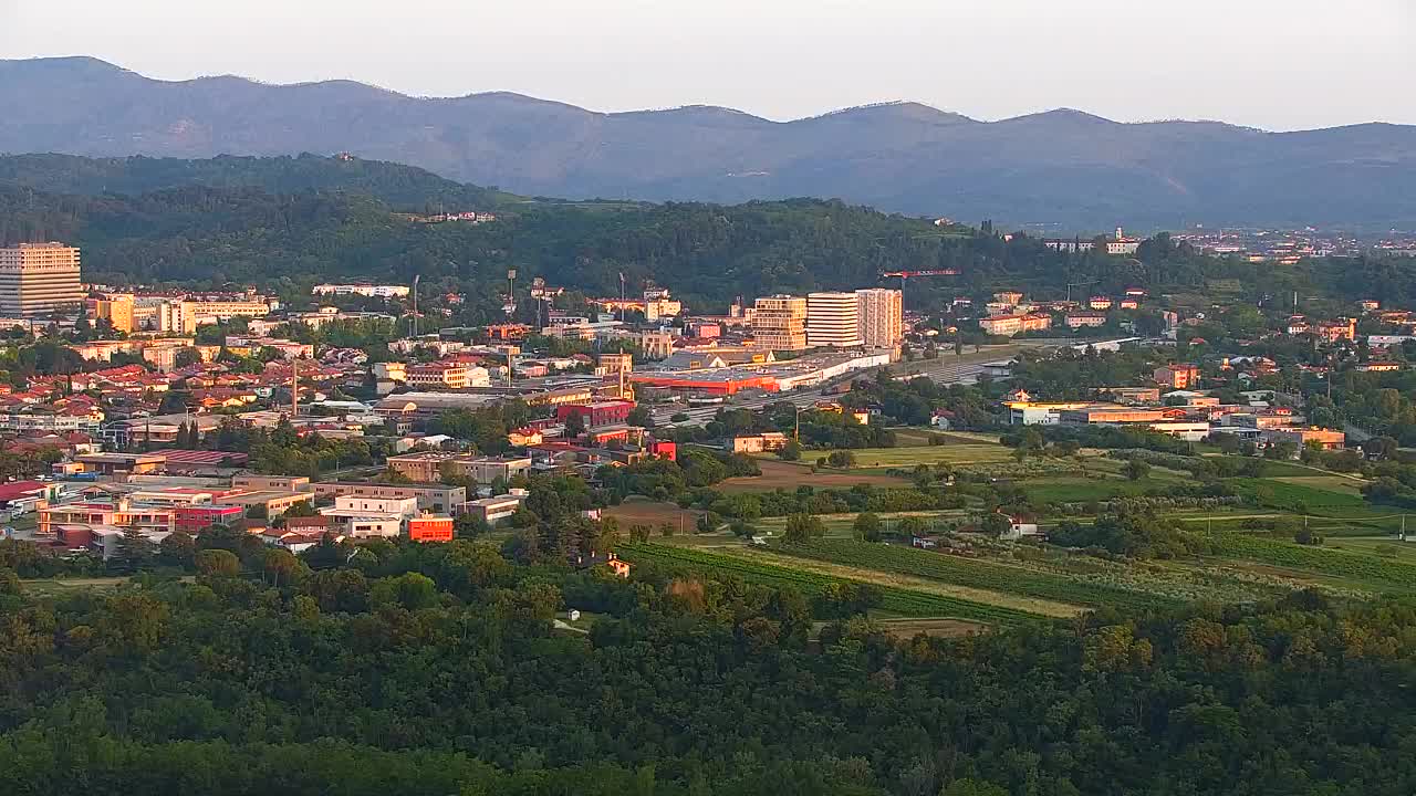 Borderless webcam of Nova Gorica and Gorizia