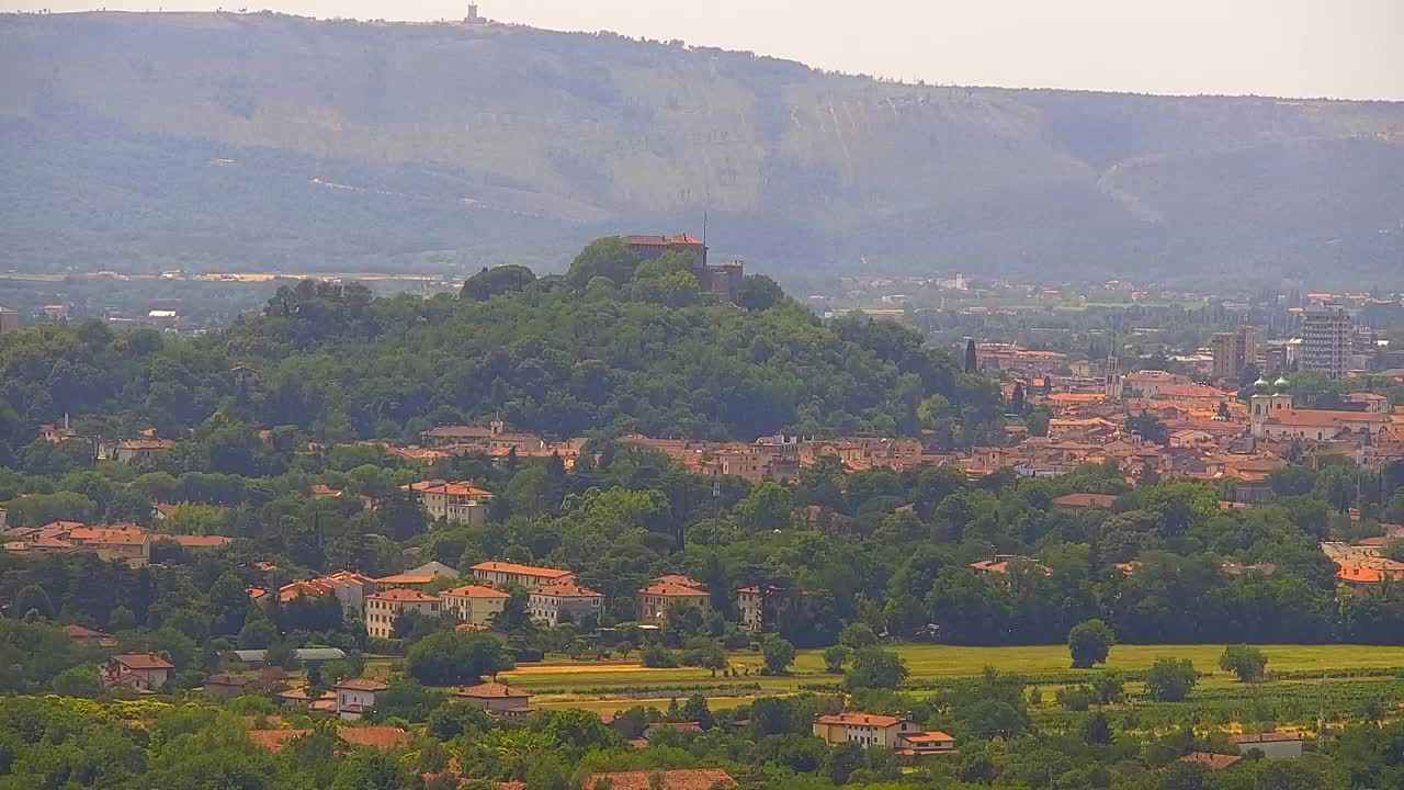 Borderless webcam of Nova Gorica and Gorizia