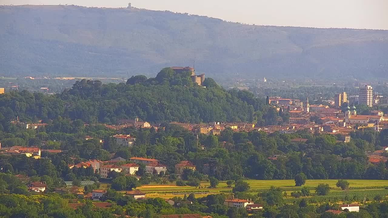 Borderless webcam of Nova Gorica and Gorizia