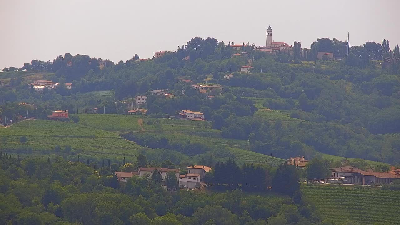 Borderless webcam of Nova Gorica and Gorizia