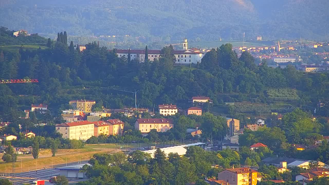 Borderless webcam of Nova Gorica and Gorizia