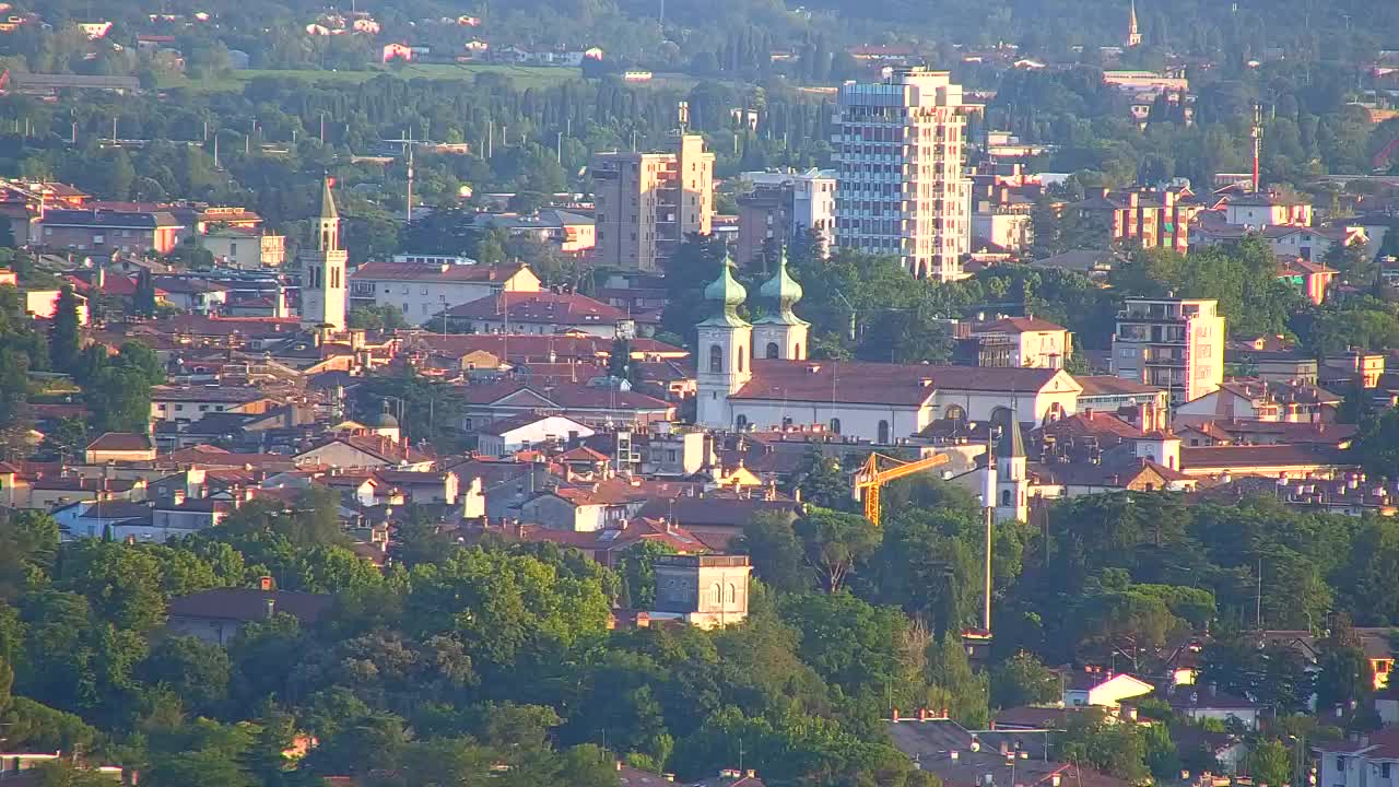 Grenzenlose Webcam: Nova Gorica und Gorizia / Görz live erleben!