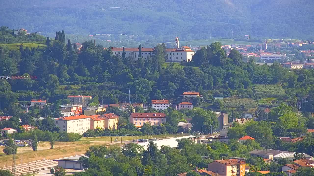 Borderless webcam of Nova Gorica and Gorizia