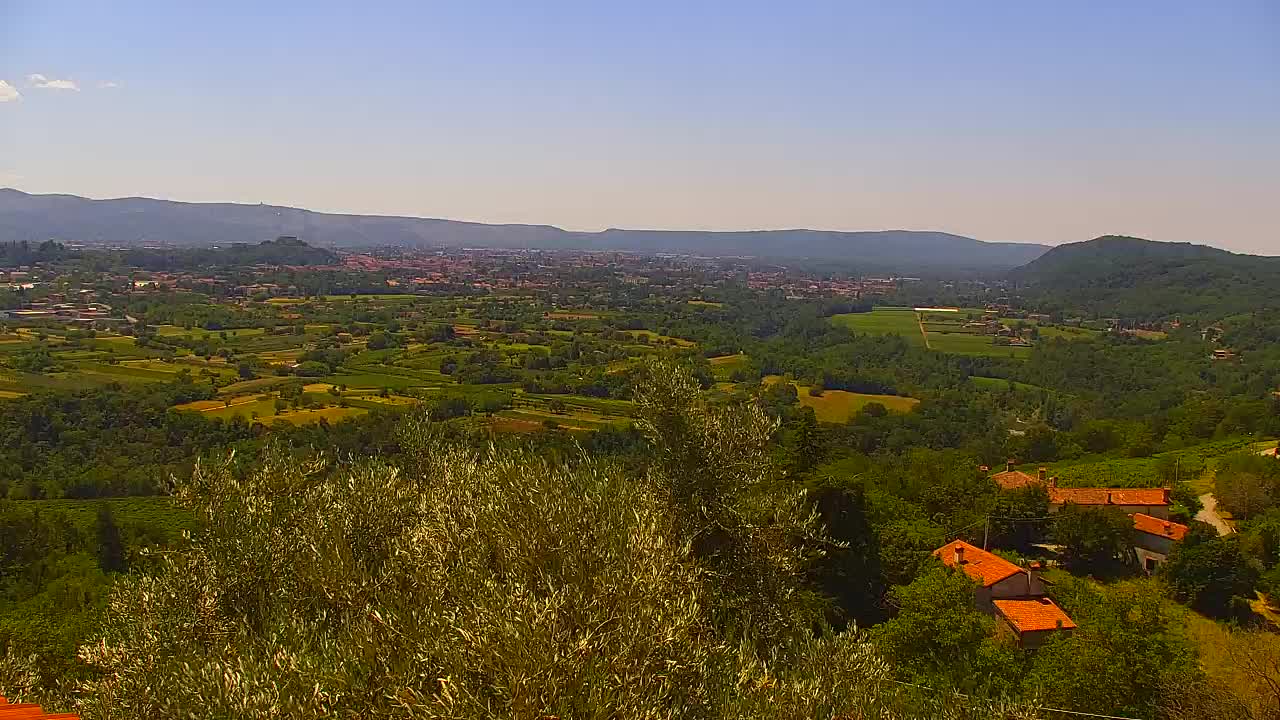 Borderless webcam of Nova Gorica and Gorizia